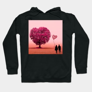 Valentine Wall Art - Picture of love - Unique Valentine Fantasy Planet Landsape - Photo print, canvas, artboard print, Canvas Print and T shirt Hoodie